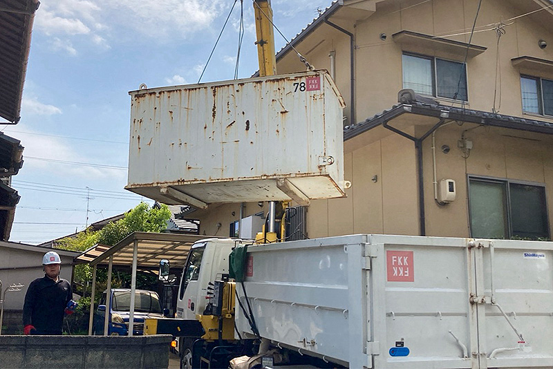 産廃BOX設置
